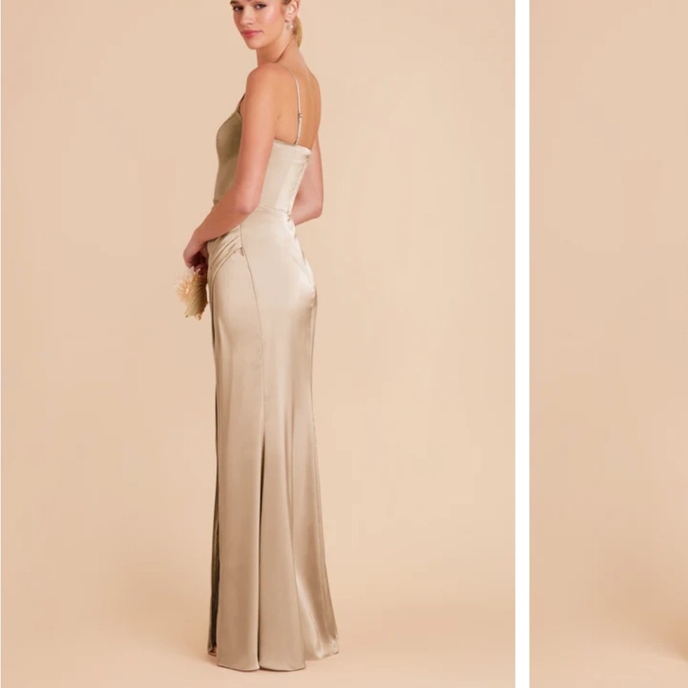 Birdy Grey Gold Backless Dress